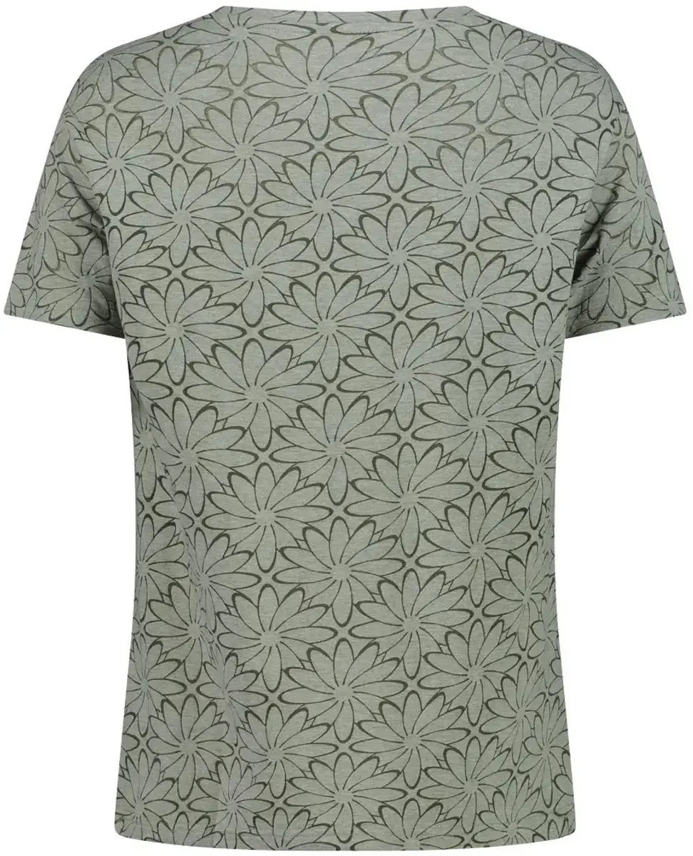 CMP Dames T-shirt met Print - Avocado - M - afbeelding 2 van 6