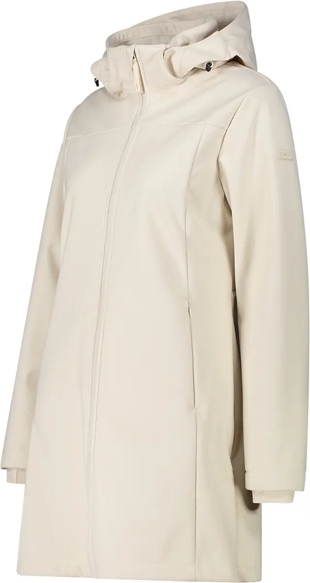 CMP Softshell Parka Dames - Beige - afbeelding 2 van 6