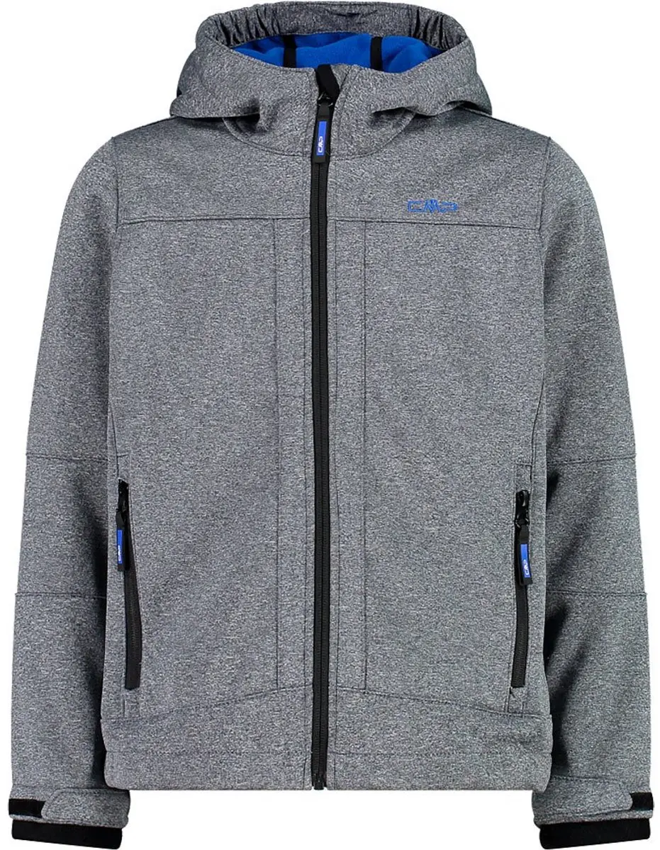 Cmp Fix 3a00094m Softshelljack Grijs 12 Years Jongens,Meisjes