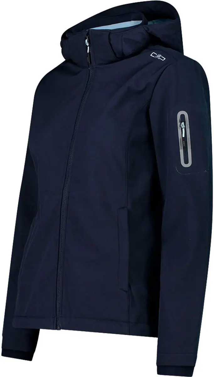 CMP Dames Softshelljack - Blauw - XS - afbeelding 6 van 6