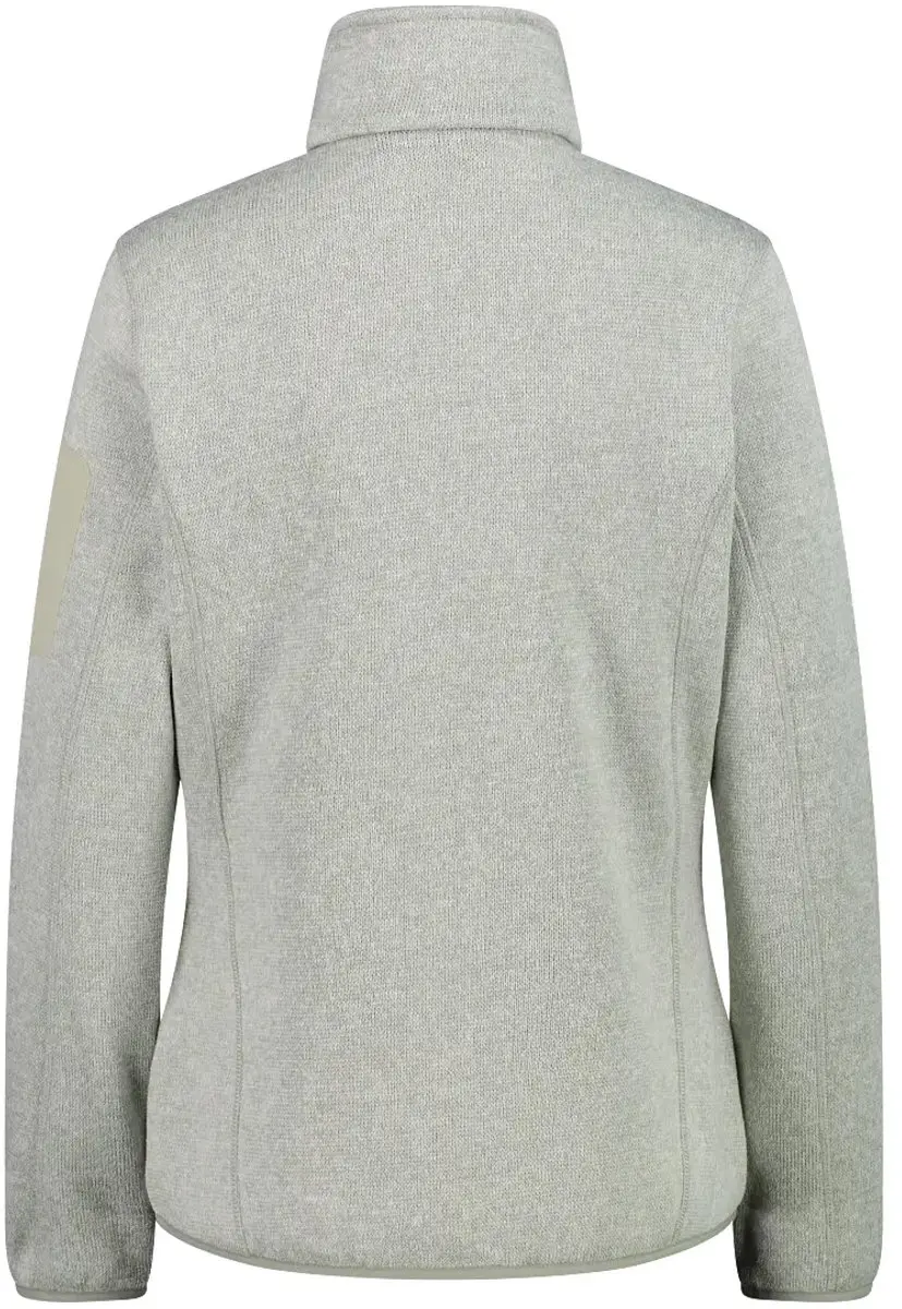 CMP Damesfleece Knit-Tech Heavy - Pistacchio-Bianco - afbeelding 4 van 6