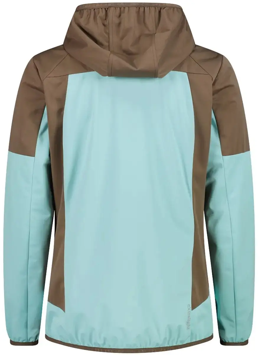 CMP Waterdicht Dames Softshell Jack - Lagune - afbeelding 2 van 6