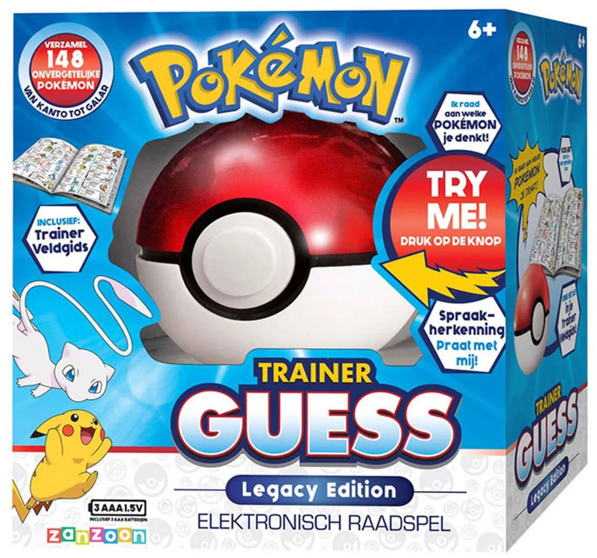 Pokémon Trainer Guess Legacy Edition Trivia Spel - 37555
