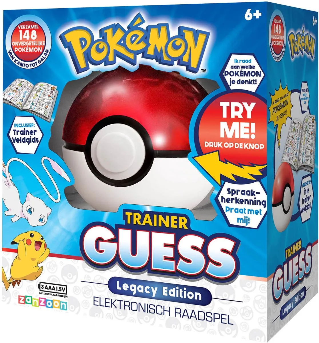 Pokémon Trainer Guess Legacy Edition Trivia Spel