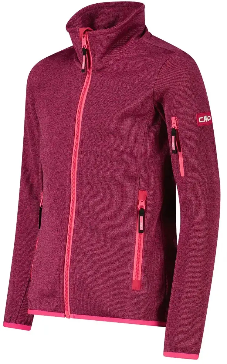CMP Technische Fleece Trui Meisje - Space/Sky Blue - afbeelding 6 van 6
