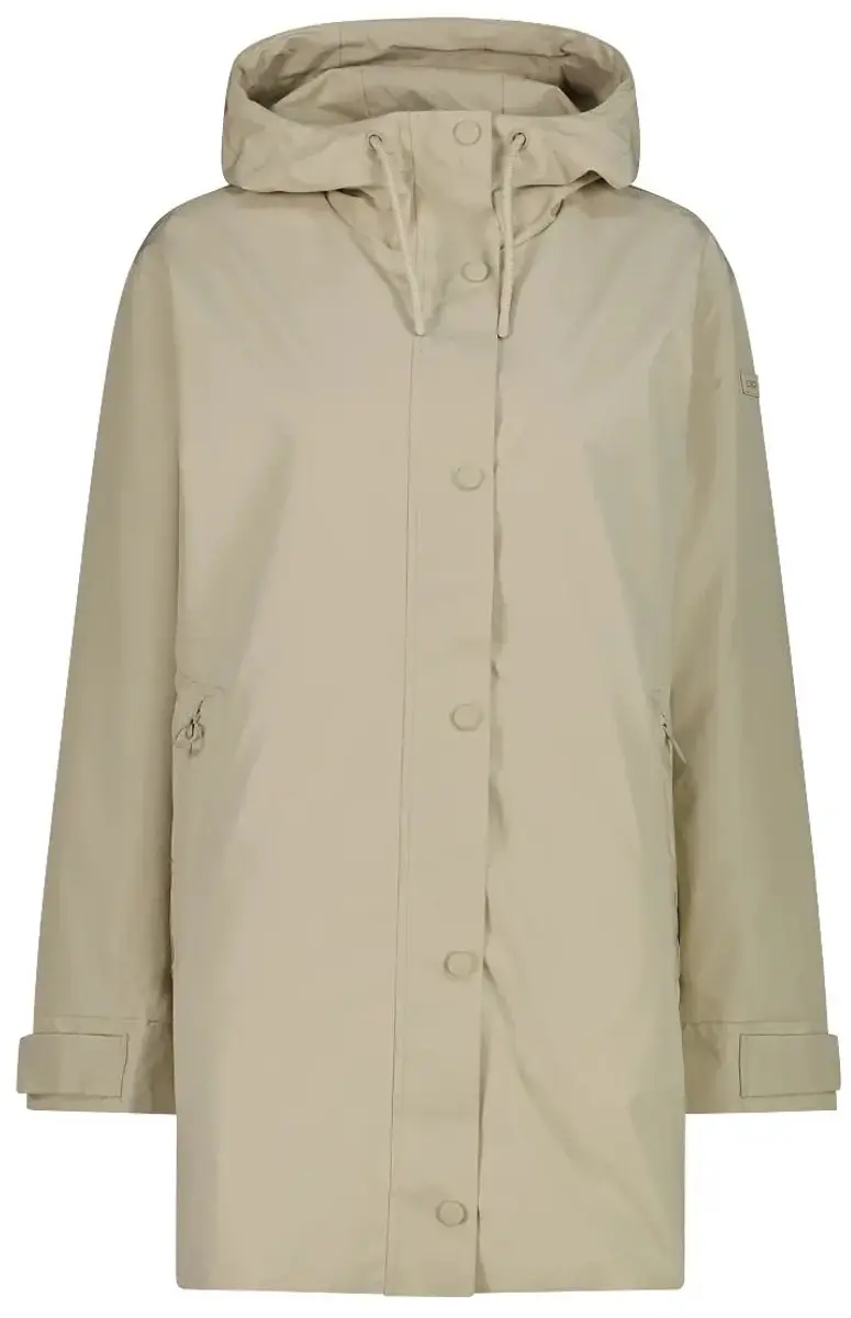 CMP Parka 3 lagen vrouw - Crème - afbeelding 5 van 6
