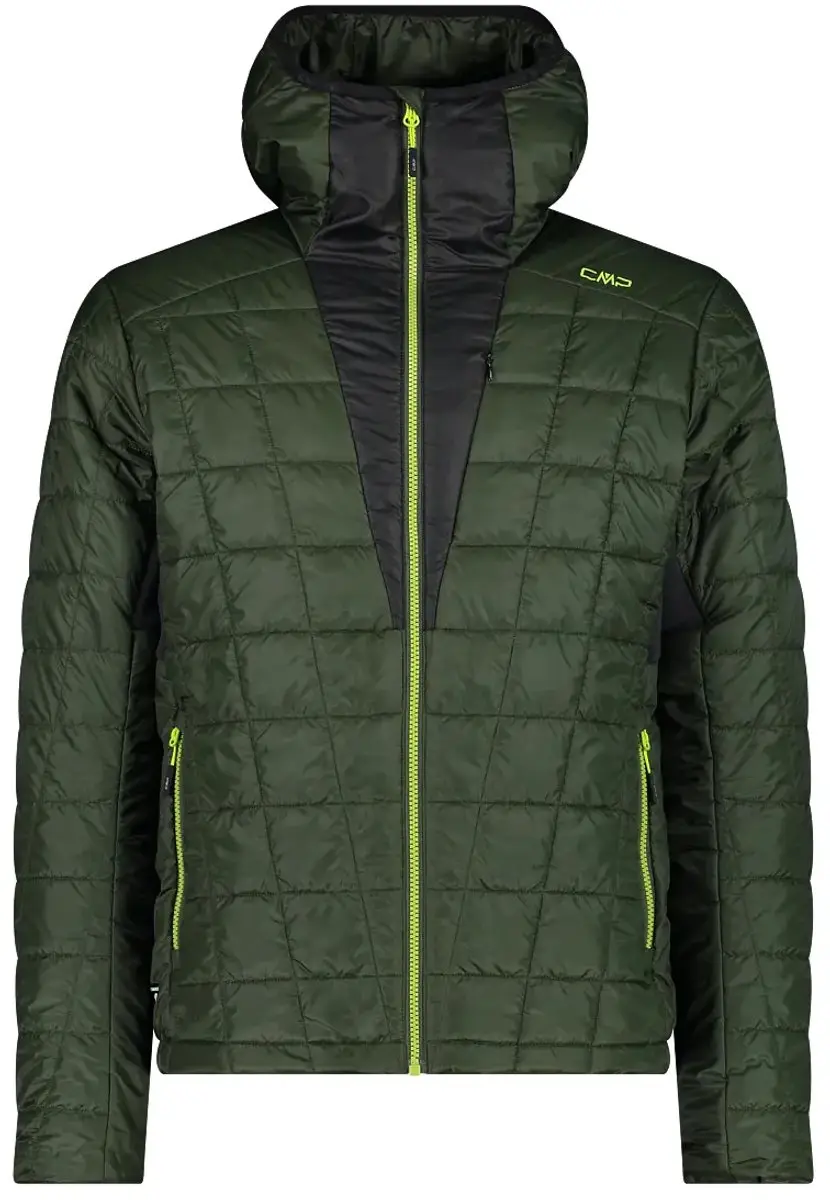 CMP Unlimitech hooded jacket - Groen - afbeelding 3 van 6