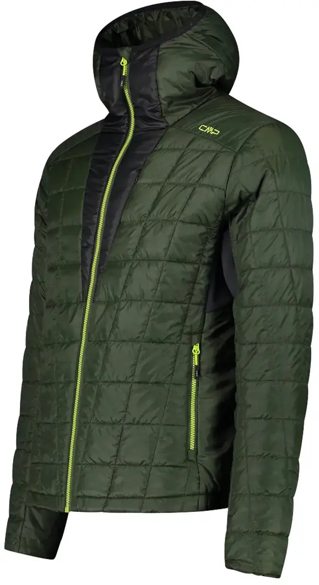 CMP Unlimitech hooded jacket - Groen - afbeelding 4 van 6