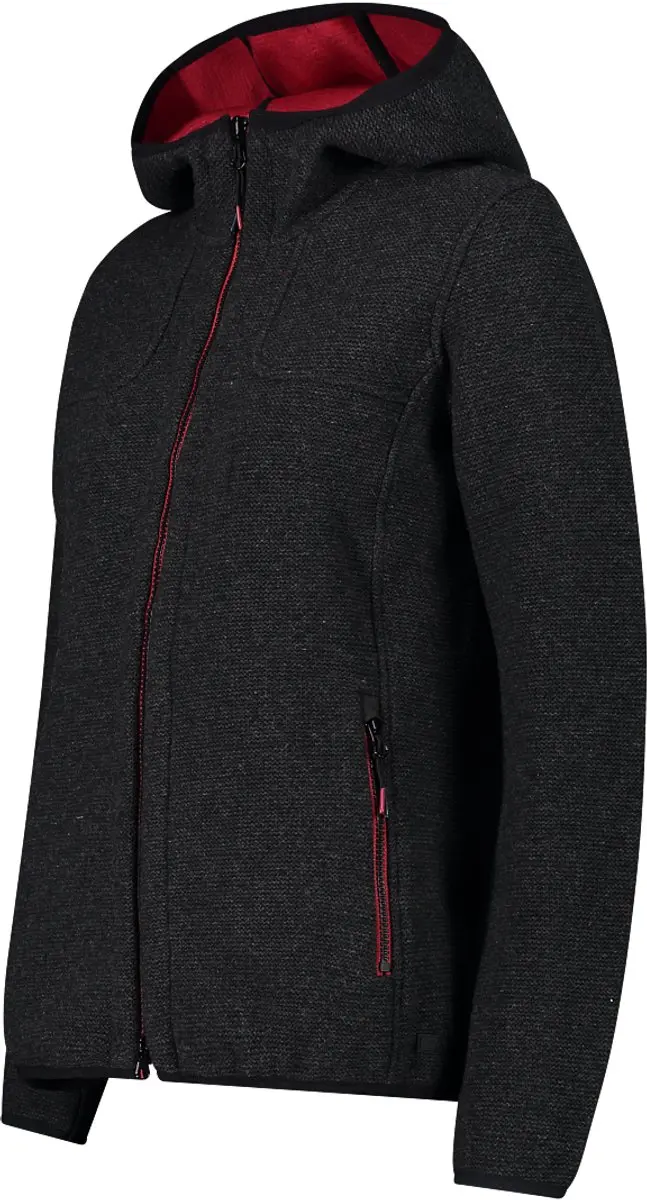 CMP Dames Lamswollen Hoodie - afbeelding 2 van 6