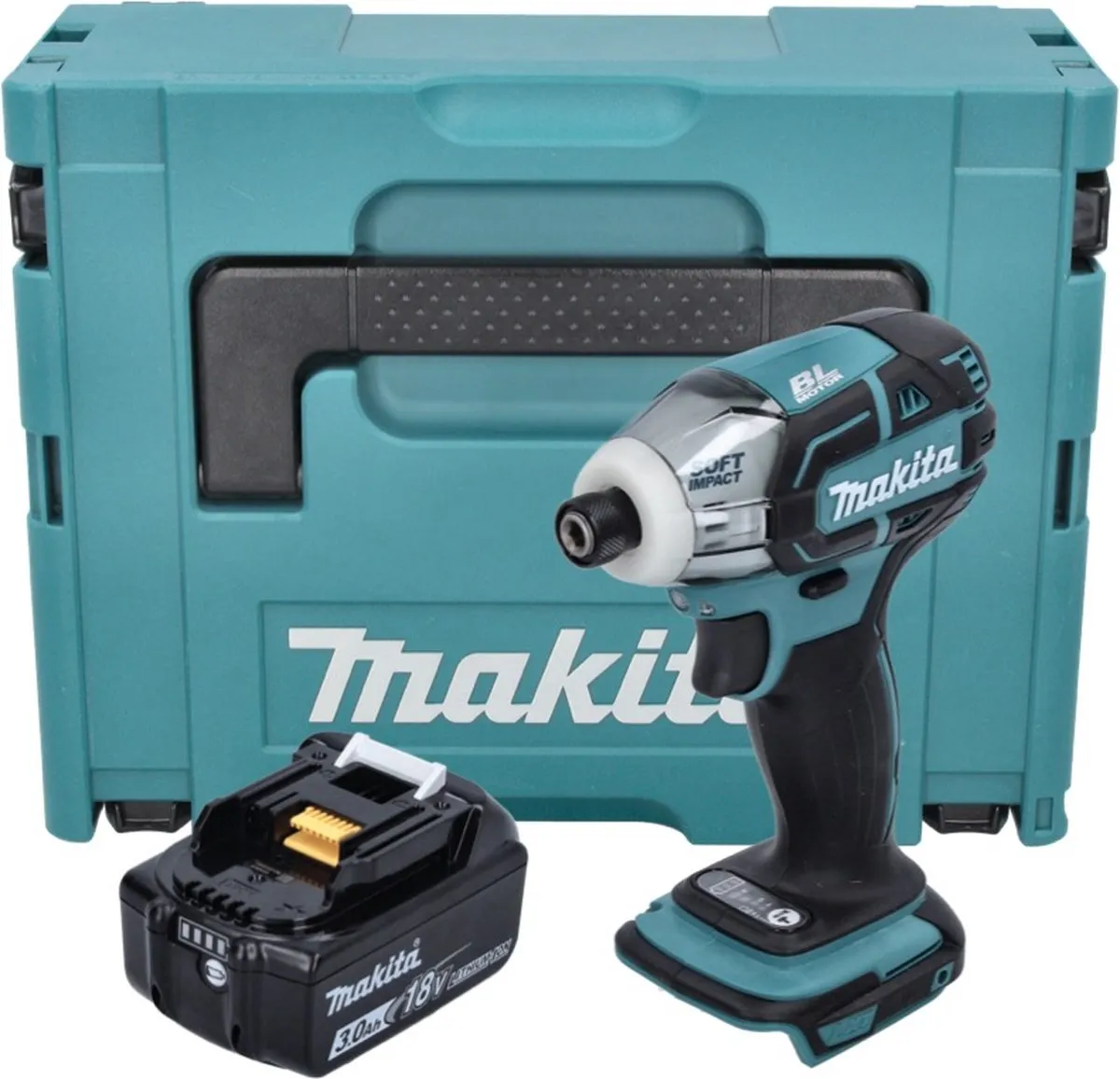 Makita DTS141F1J Accuschroevendraaier 18V 40Nm - 1/4" borstelloos - 3.0Ah