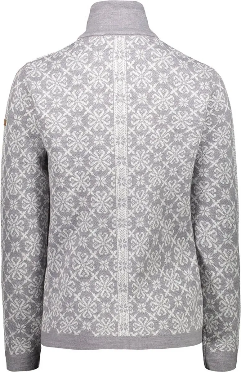 CMP Dames Fleece Pullover met Halve Rits - Grijs - L - afbeelding 2 van 2