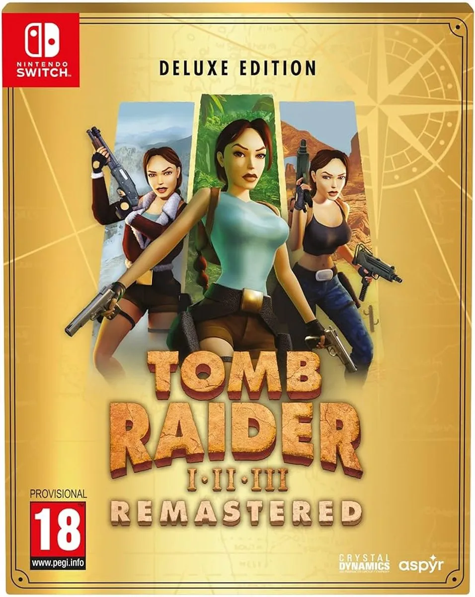 Mindscape Tomb Raider I-III Remastered Deluxe Edition - Switch