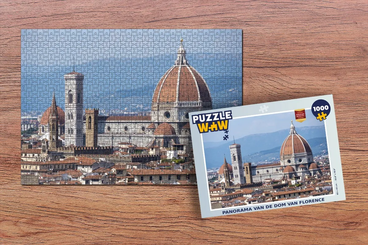PuzzleWow Florence Legpuzzel 1000 Stuks