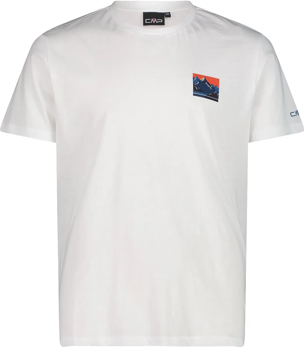 CMP T-shirt Logo Round Neck - Zwart - afbeelding 5 van 6