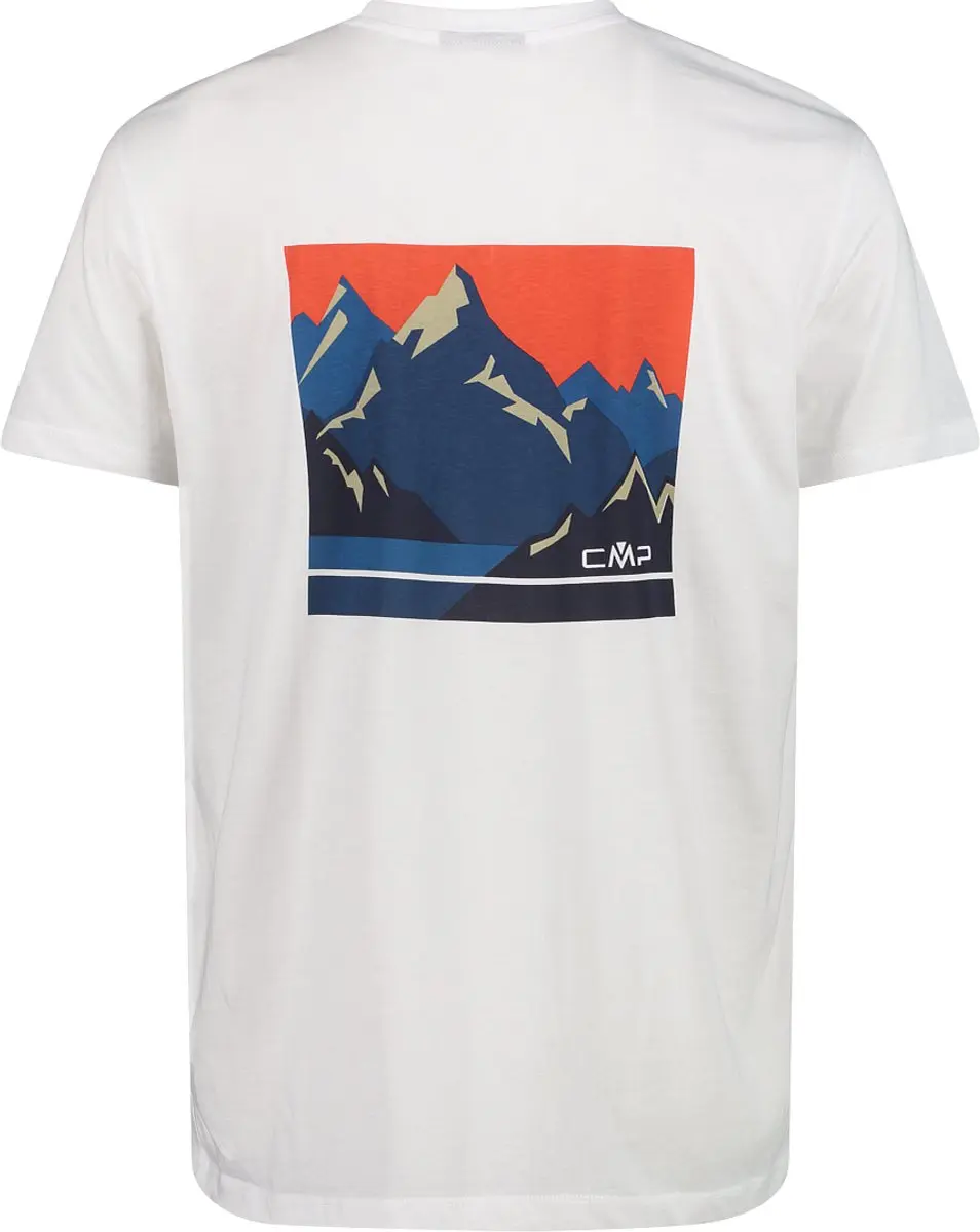 CMP T-shirt Logo Round Neck - Zwart - afbeelding 6 van 6