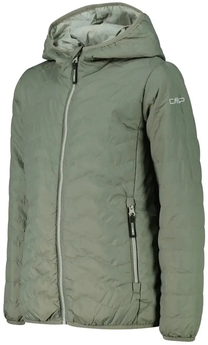 CMP Gewatteerde Jas met Capuchon Meisje - Magenta - 164 - afbeelding 4 van 6