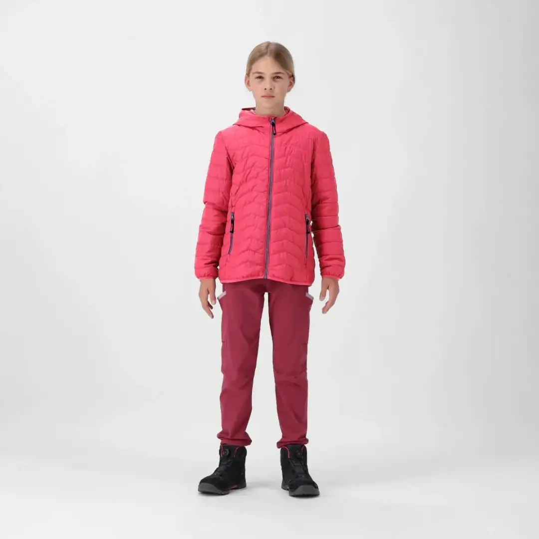 CMP Gewatteerde Jas met Capuchon Meisje - Magenta - 164 - afbeelding 6 van 6