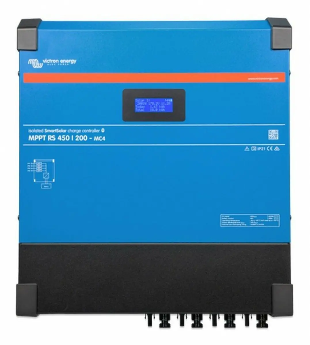 Victron SmartSolar MPPT RS 450/200-MC4 Lastregelaar