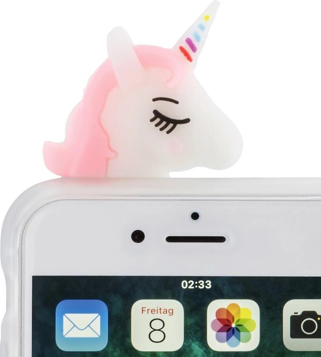 Hama Magic Unicorn Hoesje iPhone 4.7" - Meerkleurig - afbeelding 4 van 6