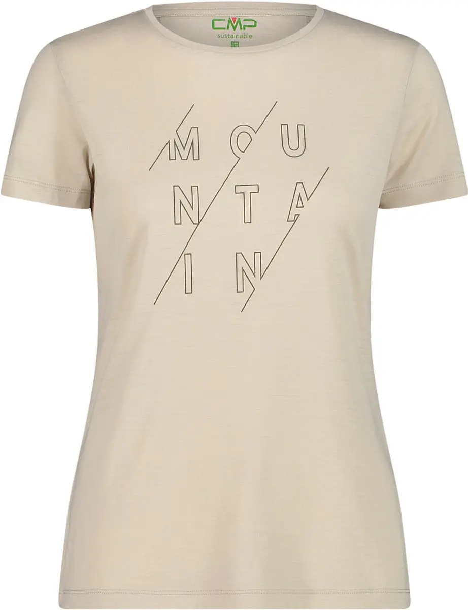 CMP Dames T-shirt met ronde hals van merinowol - afbeelding 5 van 6