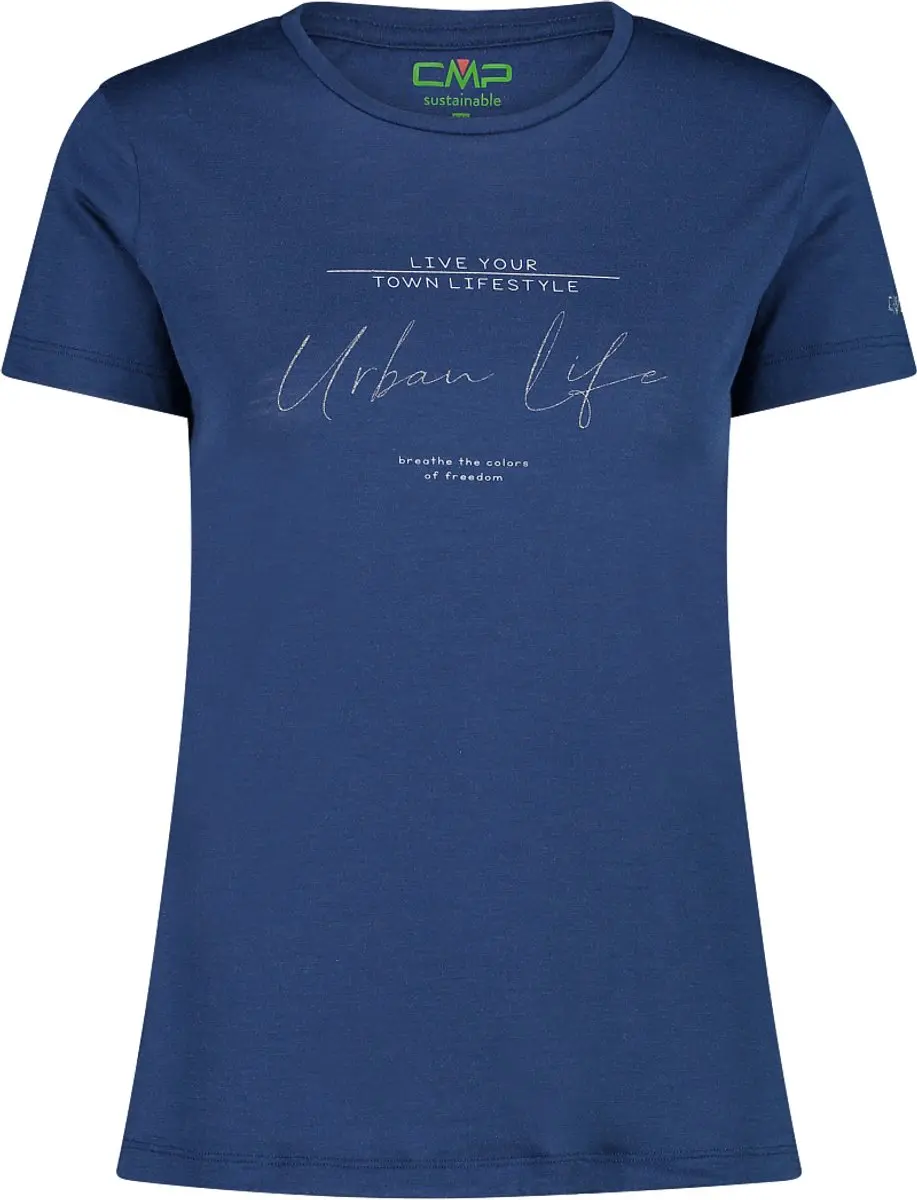 CMP Dames T-shirt met ronde hals van merinowol - afbeelding 3 van 6