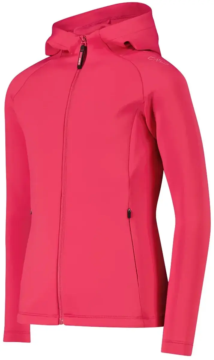 CMP Meisjes Jersey Hoodie - Magenta - 5 jaar - afbeelding 2 van 6