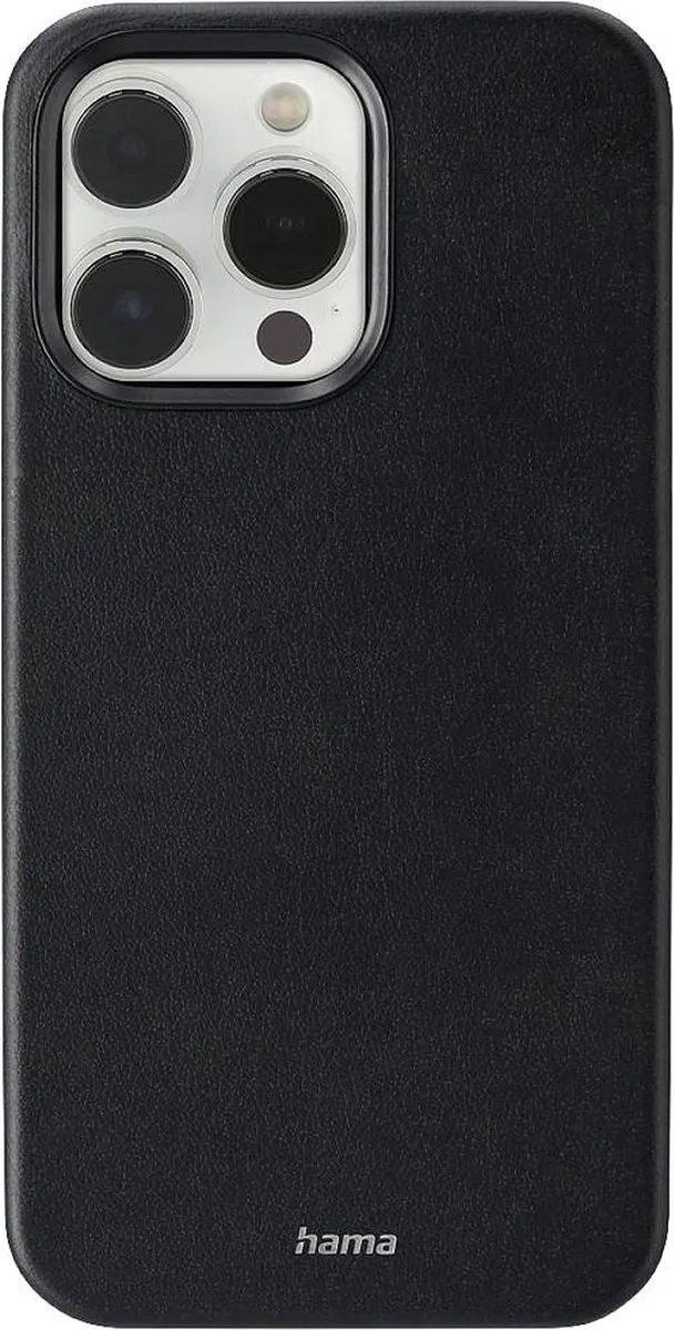 Hama MagCase Finest Sense Cover iPhone 14 Pro - MagSafe - Zwart