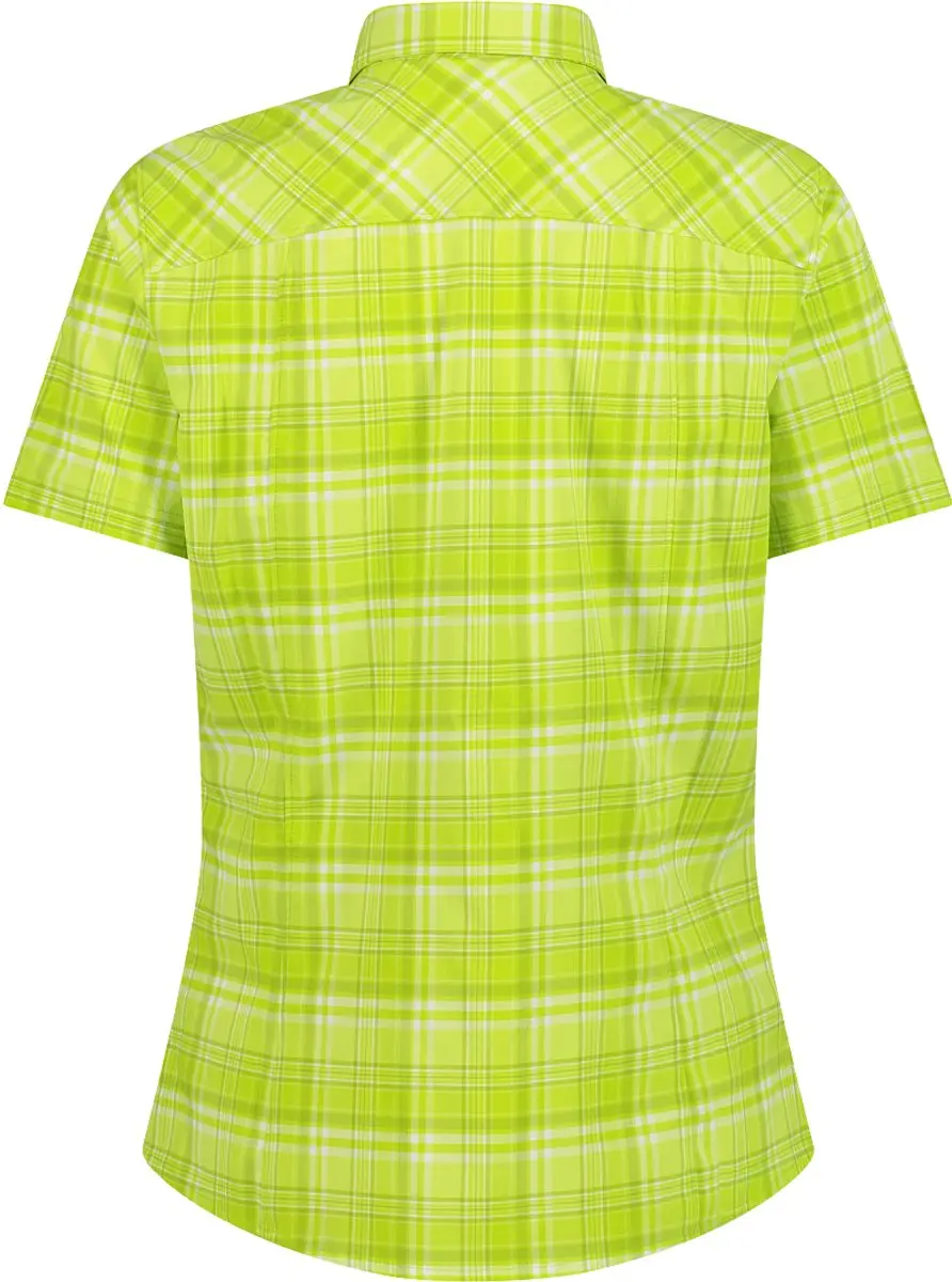 CMP Vrouwelijke Geruite Blouse - Apple/Bianco - afbeelding 2 van 6