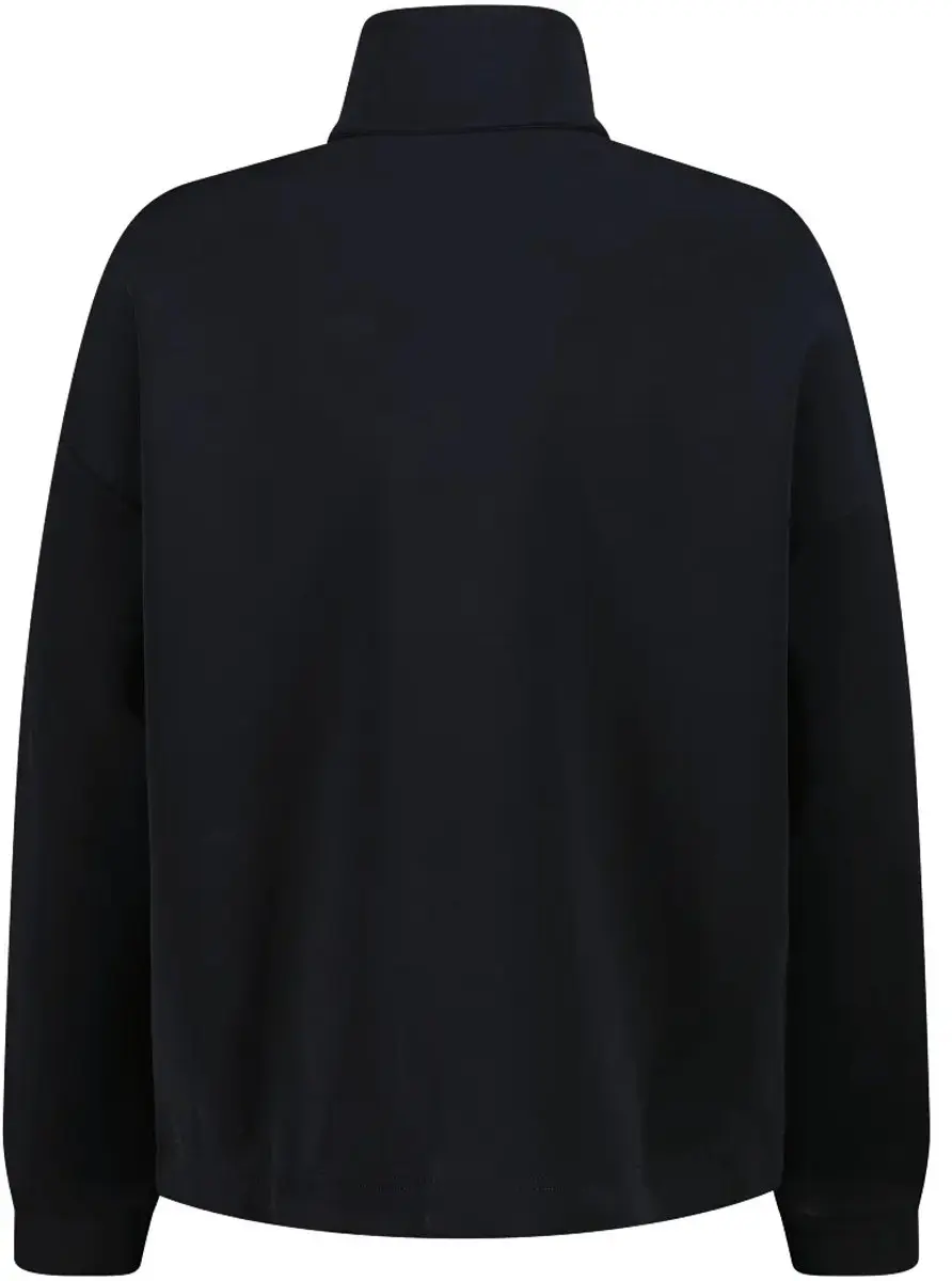 CMP Modal Sweatshirt met Grote Zak Dames - Zwart - afbeelding 2 van 6