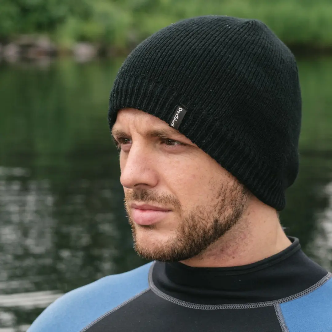 Dexshell Beanie Solo Waterdichte Muts - Zwart - L/XL - afbeelding 2 van 2