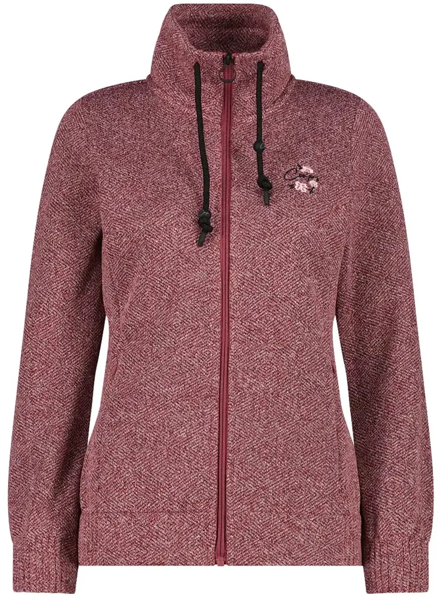 CMP Knit Tech Urban Damesfleece - Pioenroos - XS - afbeelding 5 van 6