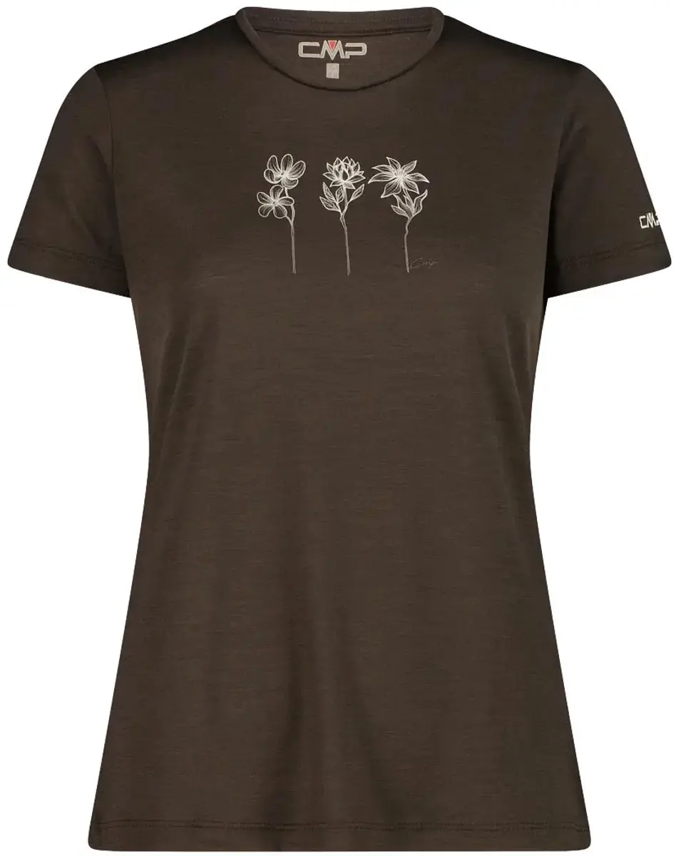 CMP Performance T-shirt dames - Crème - afbeelding 5 van 6