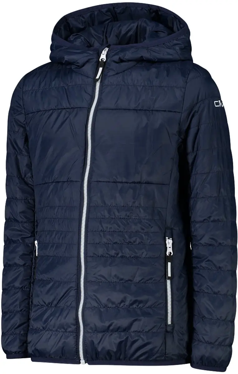 CMP Meisjesjack met capuchon - pruim-roze fluo - afbeelding 4 van 6