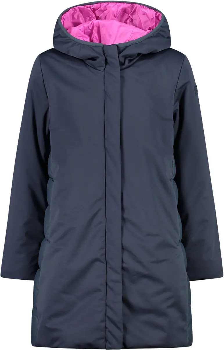 CMP Meisjesjack met capuchon - pruim-roze fluo - afbeelding 5 van 6