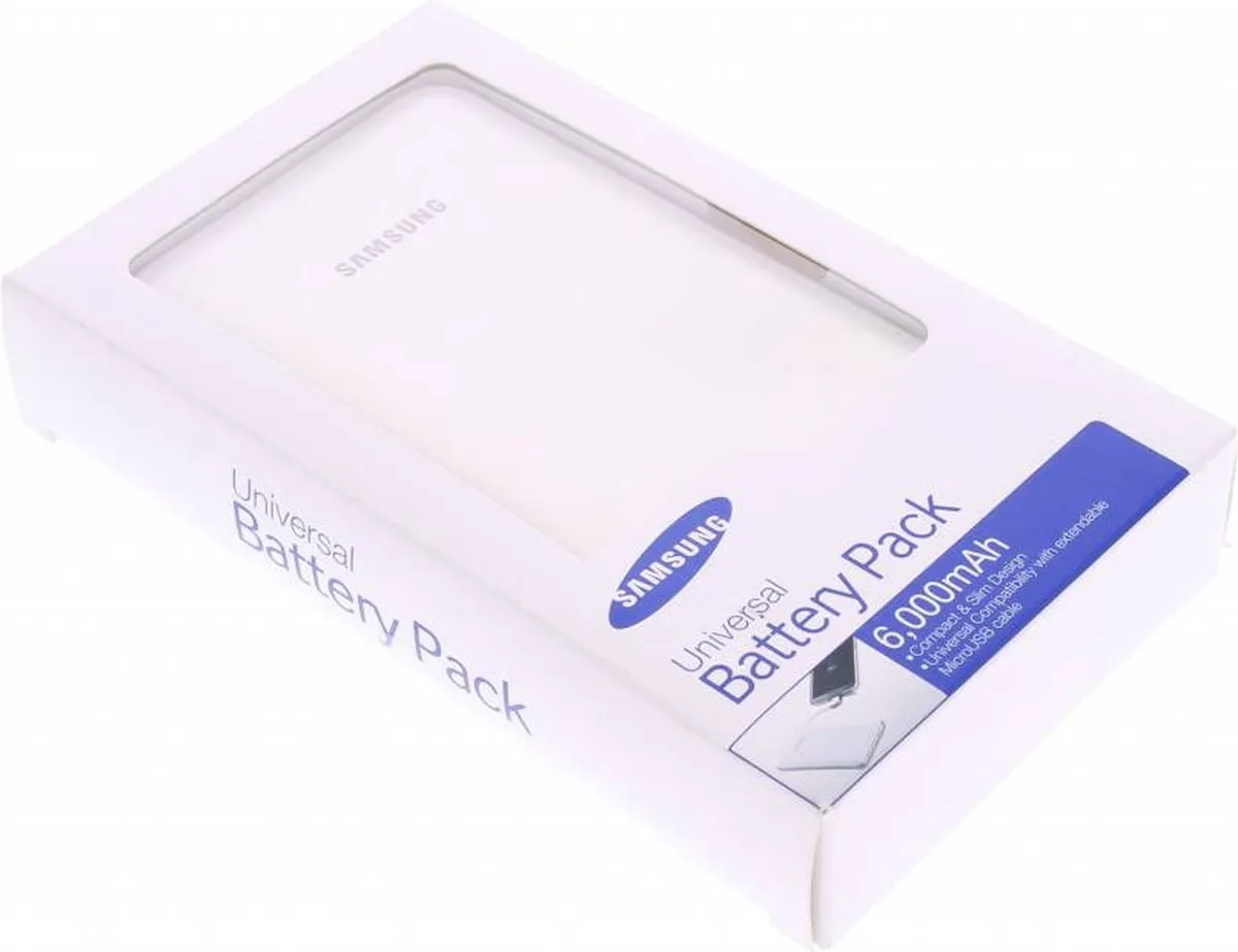 Samsung EB-PG900B Powerbank 6000mAh - Wit