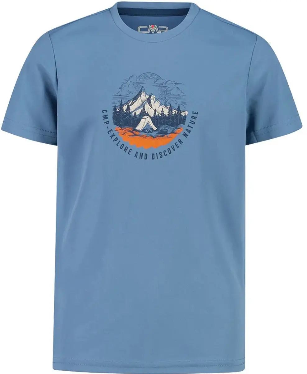 CMP Techniek T-shirt Bedrukt Kind - Shadow - 164 - afbeelding 5 van 6