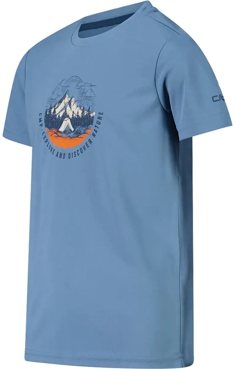 CMP Techniek T-shirt Bedrukt Kind - Shadow - 164 - afbeelding 4 van 6