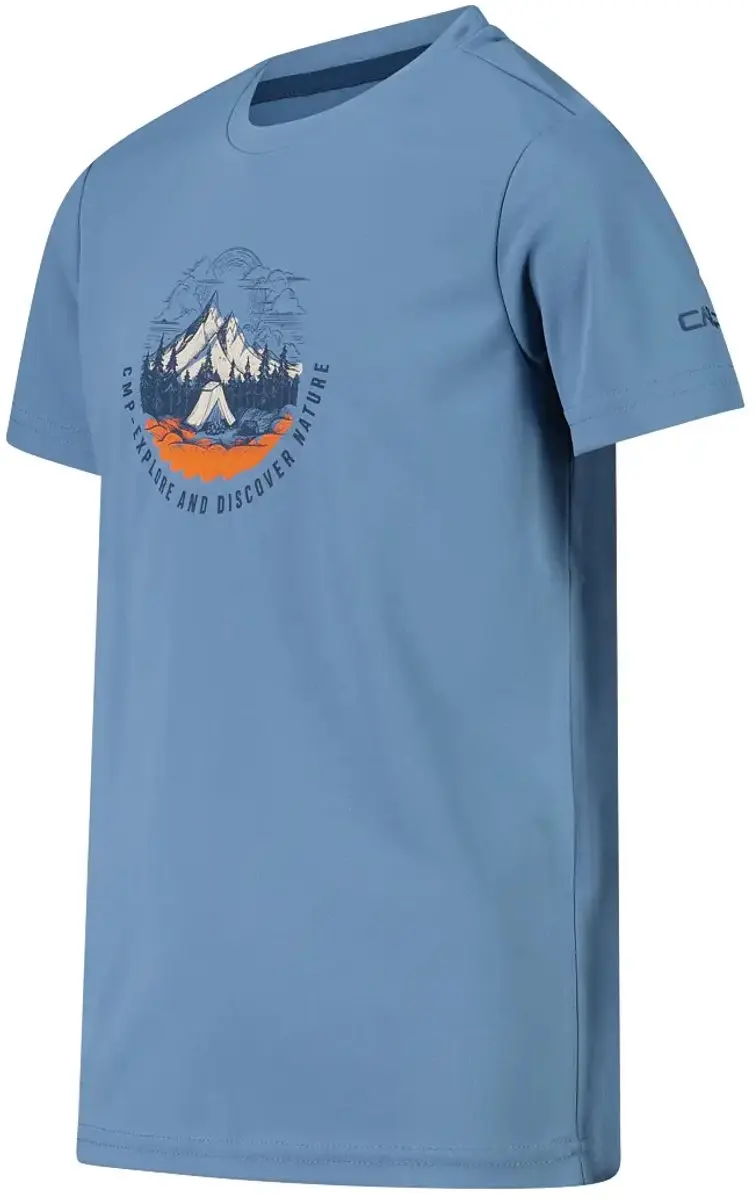 CMP Techniek T-shirt Bedrukt Kind - Shadow - 164 - afbeelding 3 van 6
