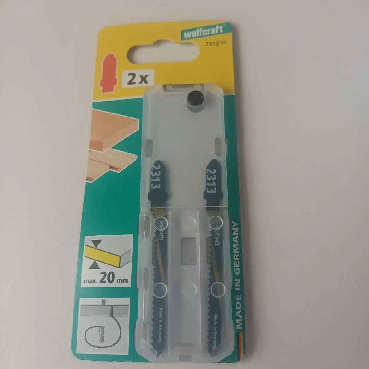 Wolfcraft Decoupeerzaagblad HCS T-schacht 2313