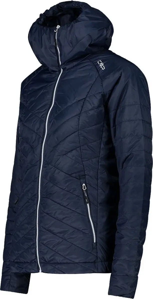 CMP Gevoerde Damesjas met Capuchon - Blue - XS - afbeelding 3 van 3