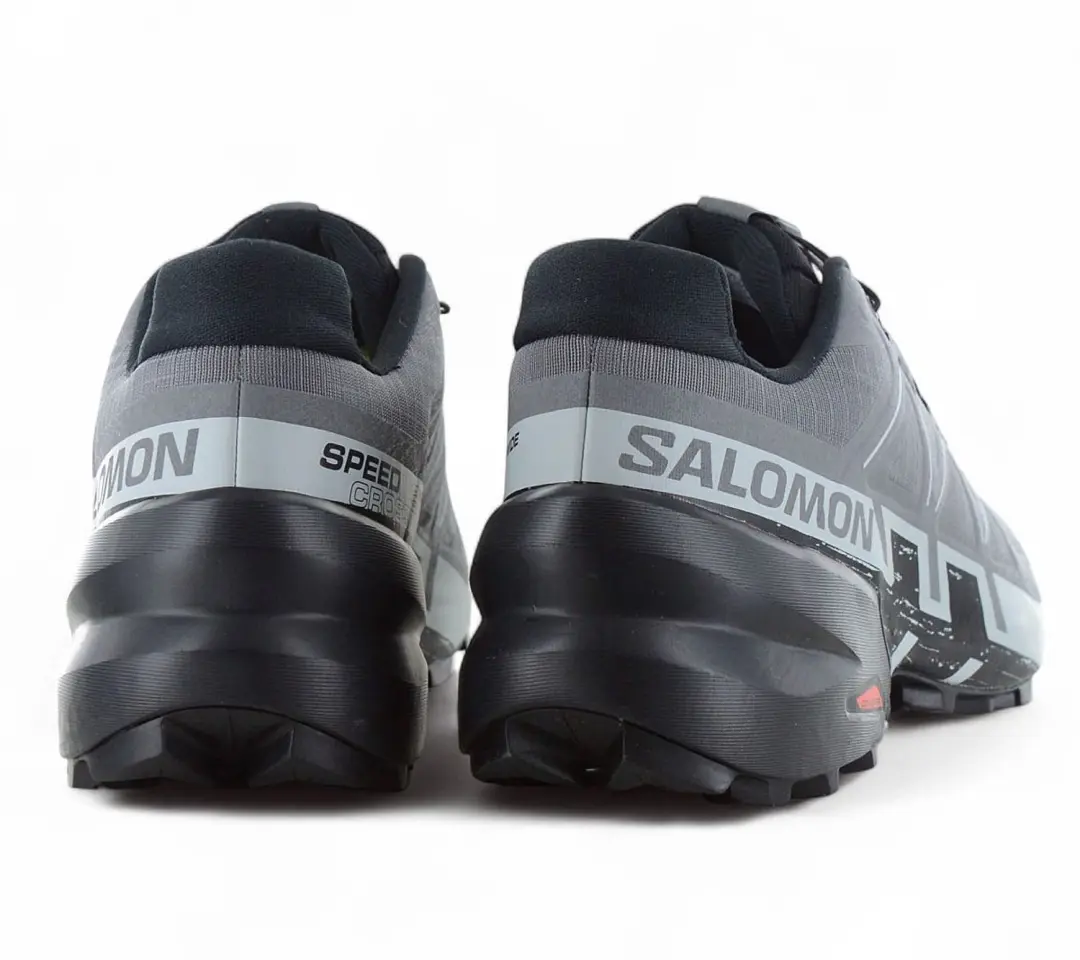 Salomon Speedcross 6 Wide Heren Trail-Running Schoenen - Grijs - afbeelding 5 van 6