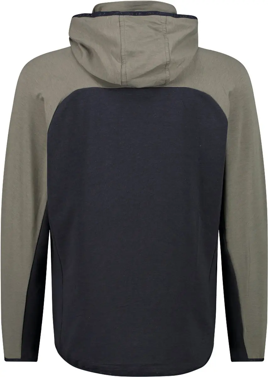 CMP Rekbare Fleece Hoodie - Korstmossen - afbeelding 4 van 6