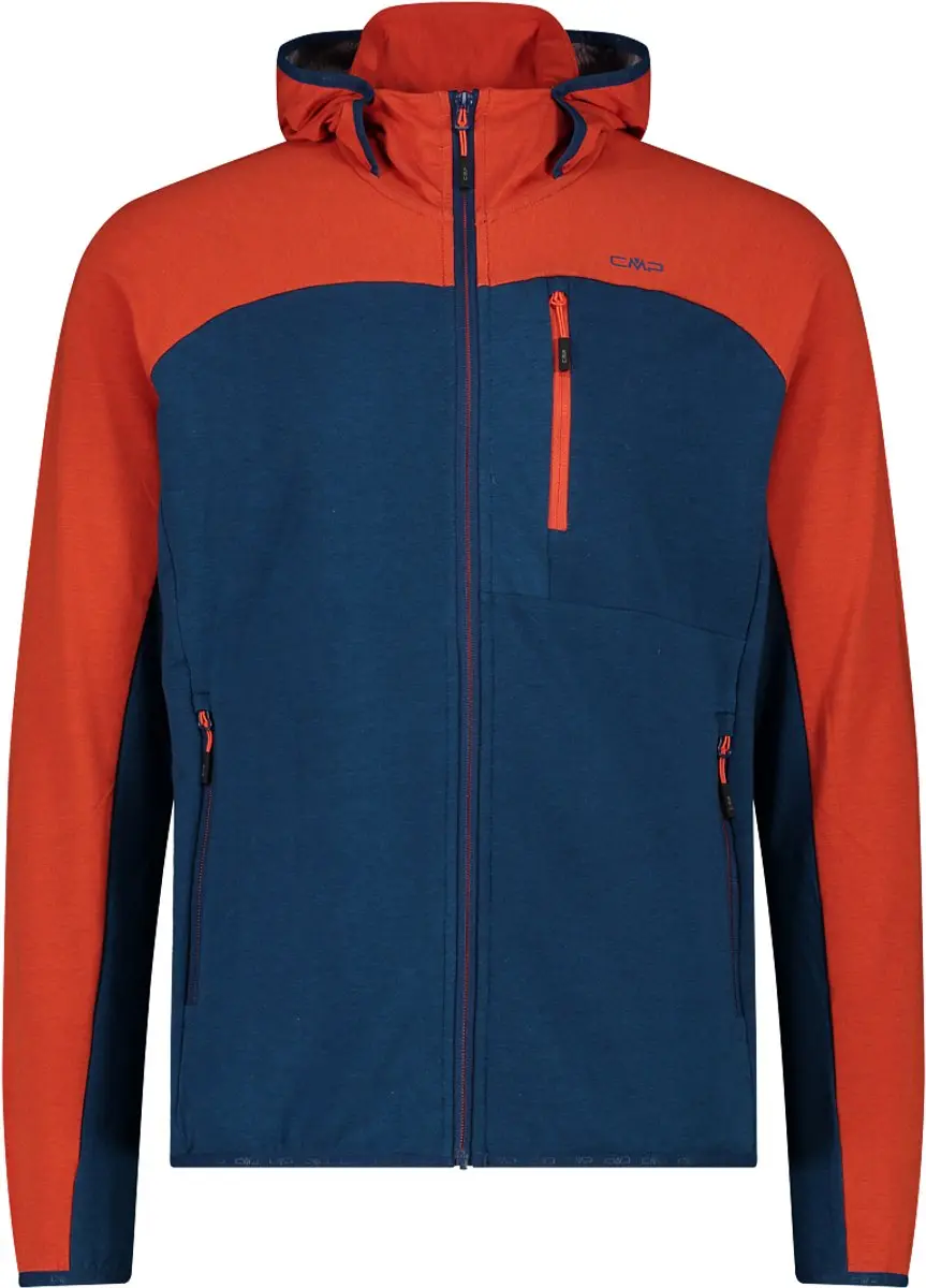 CMP Rekbare Fleece Hoodie - Korstmossen - afbeelding 5 van 6