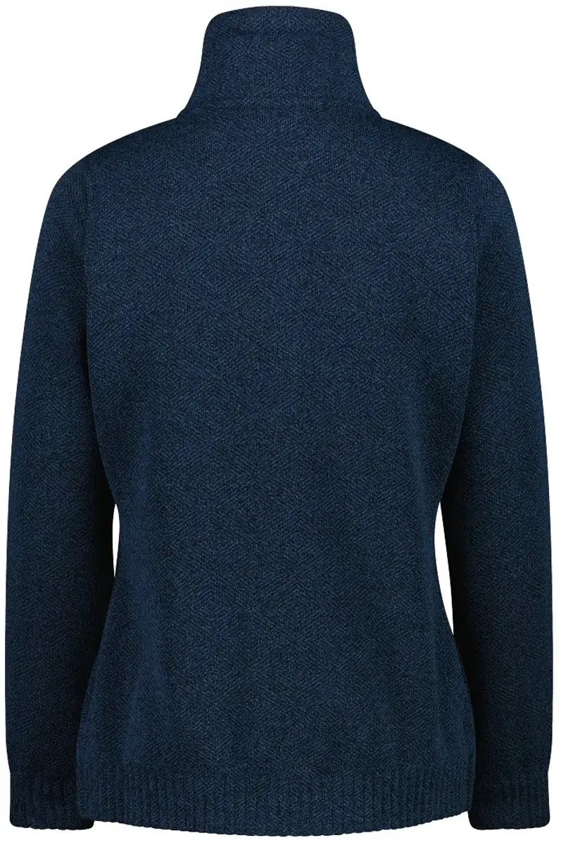CMP Gebreid Technische Fleece Dames - Blauwe Inkt - XXS - afbeelding 4 van 6