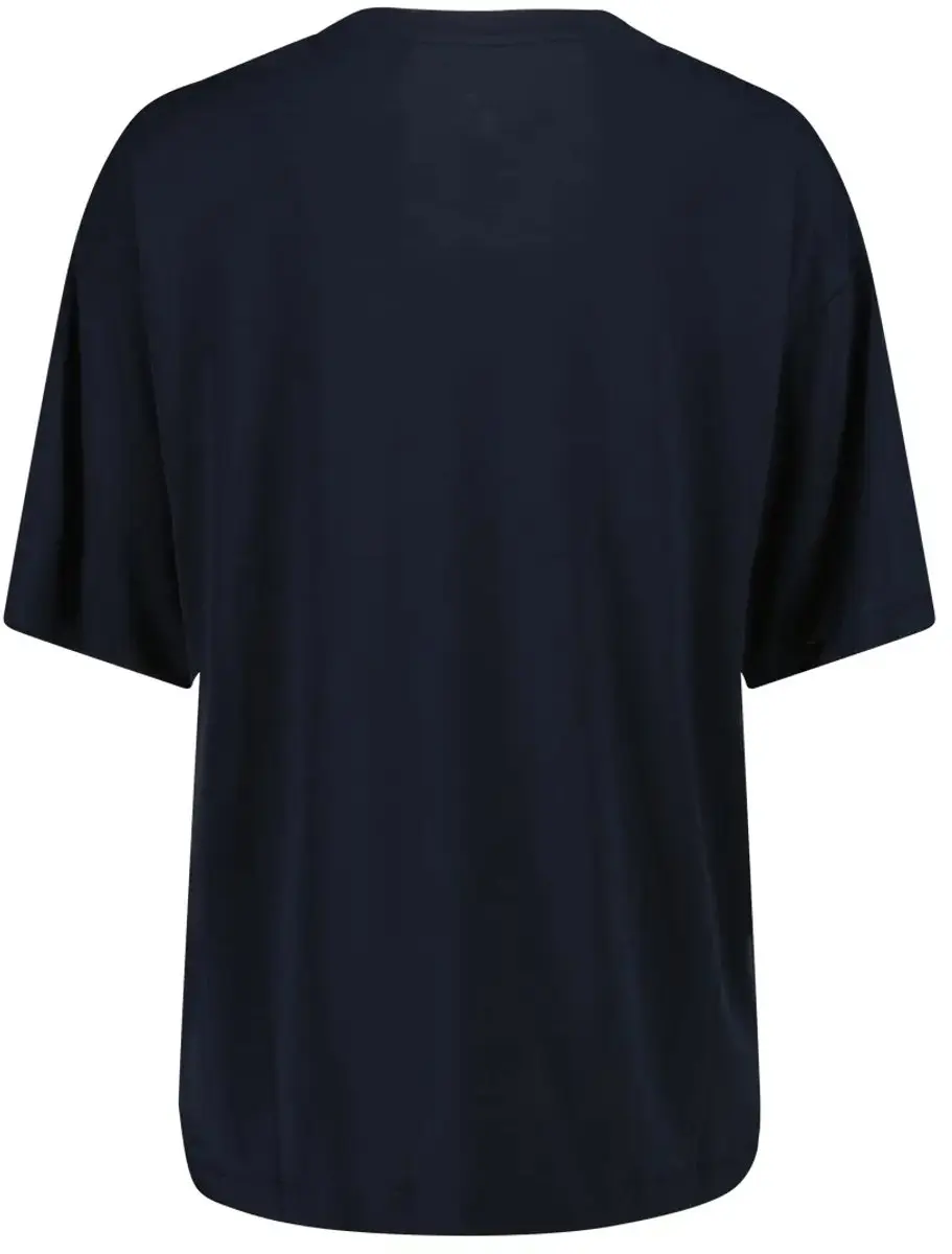 CMP Dames T-shirt Polyester en Lyocell - Zwartblauw - afbeelding 6 van 6