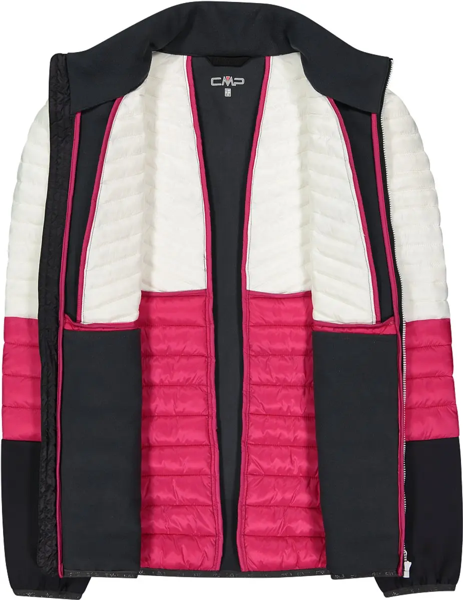 CMP Unlimitech Hybride Gewatteerde Jas Dames - Blauw - afbeelding 4 van 6