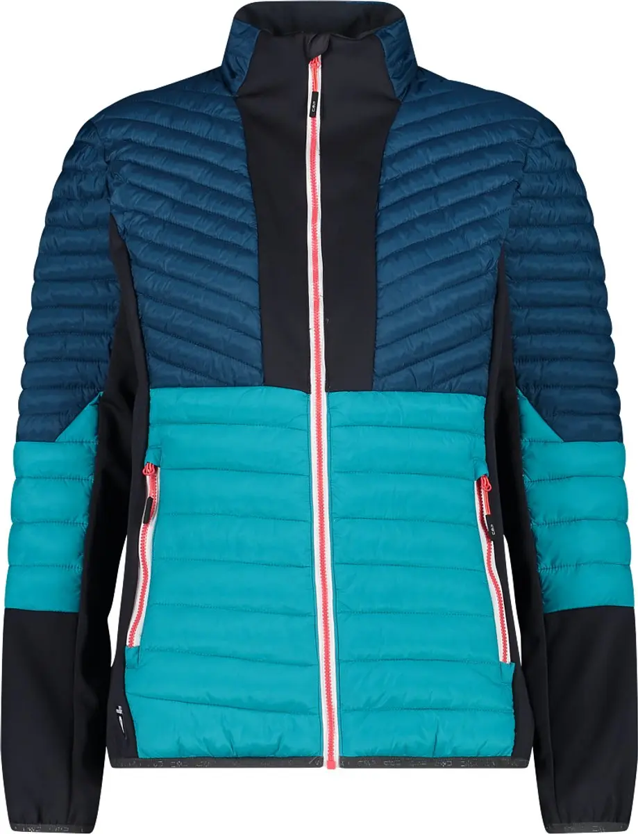 CMP Unlimitech Hybride Gewatteerde Jas Dames - Blauw - afbeelding 5 van 6