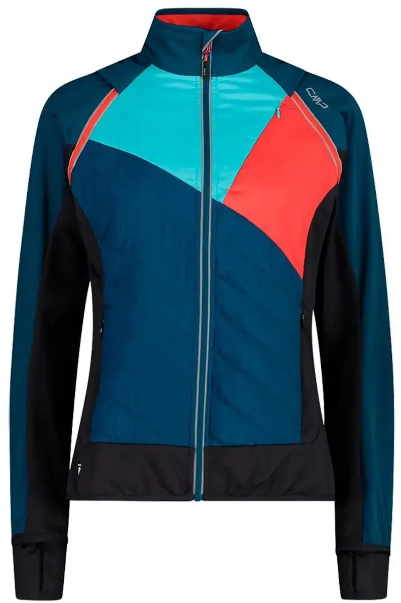 Cmp Detachable Sleeves 30a2276 Softshelljack Blauw M Vrouw