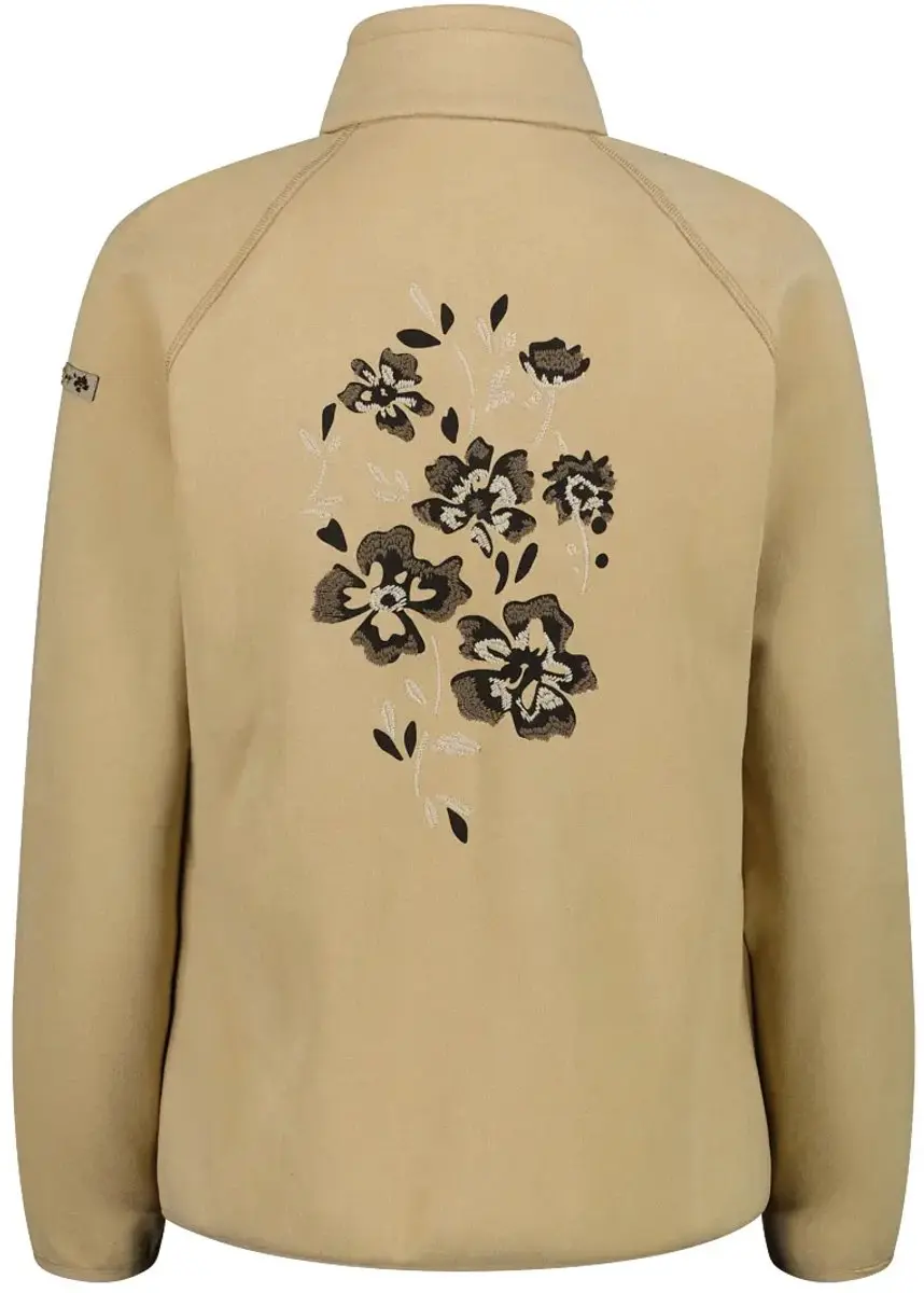 CMP Knit Tech Dames Fleece met Bloemenprint - Beige - XL - afbeelding 6 van 6