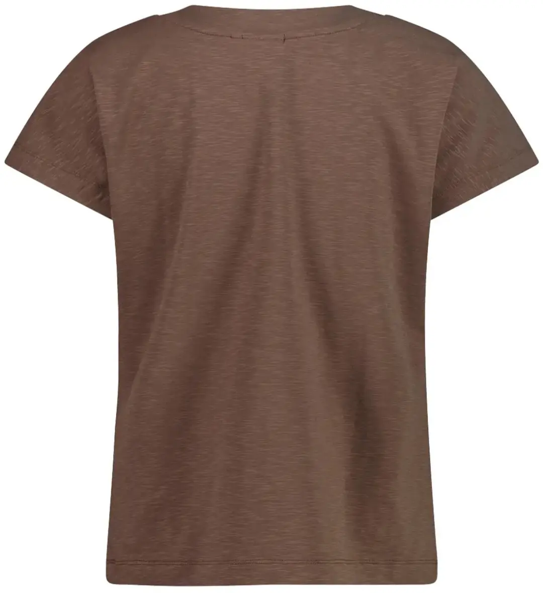CMP Katoenen Jersey T-Shirt Dames - Toffee - XXL - afbeelding 2 van 4